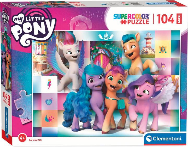 Image du produit Clementoni Maxi puzzle Rire de My Little Pony, 104pcs. (104 pièces)