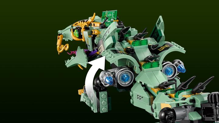 Actual product image LEGO Green Ninja Mech Dragon (70612, LEGO Ninjago)