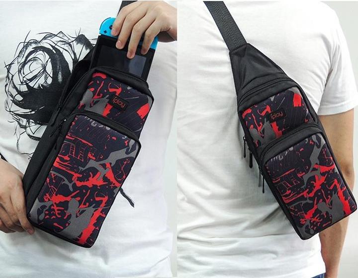 Produktbild Nintendo Switch Schulter Transport Tasche mit Dockingstation Fach (Switch)