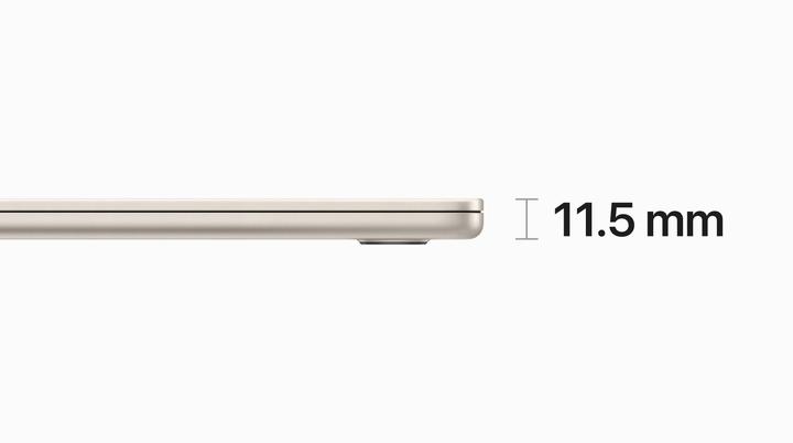 Produktbild Apple MacBook Air – 2023 (15", M2, 8 GB, 256 GB, CH)