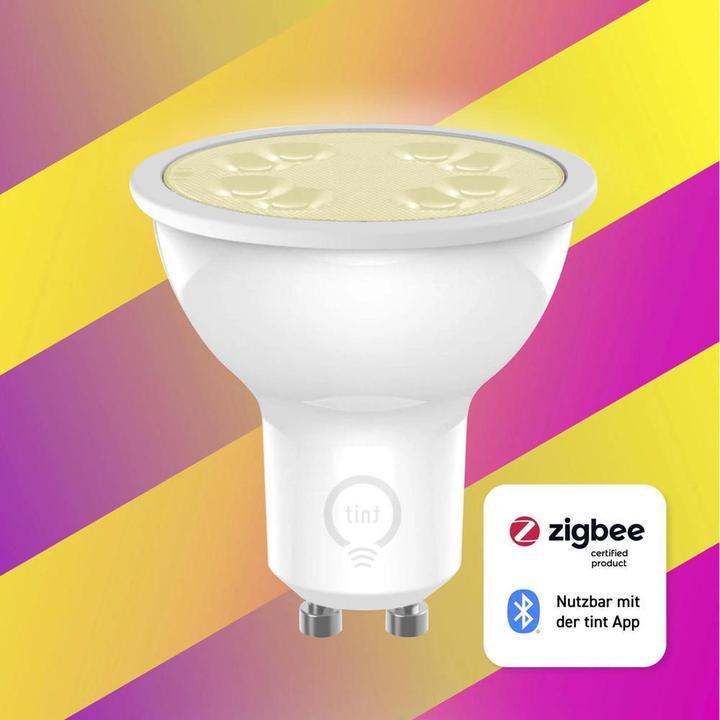 Actual product image Müller Licht LED reflector dimmable GU10/6W(50W) 350 lm 1800- 6500 K warm white daylight white + (GU10, 6 W, 350 lm, 1 x, F)