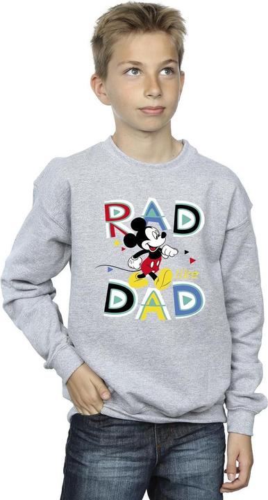 Actual product image Disney Boys Mickey Mouse Rad Dad Sweatshirt (152, 158)