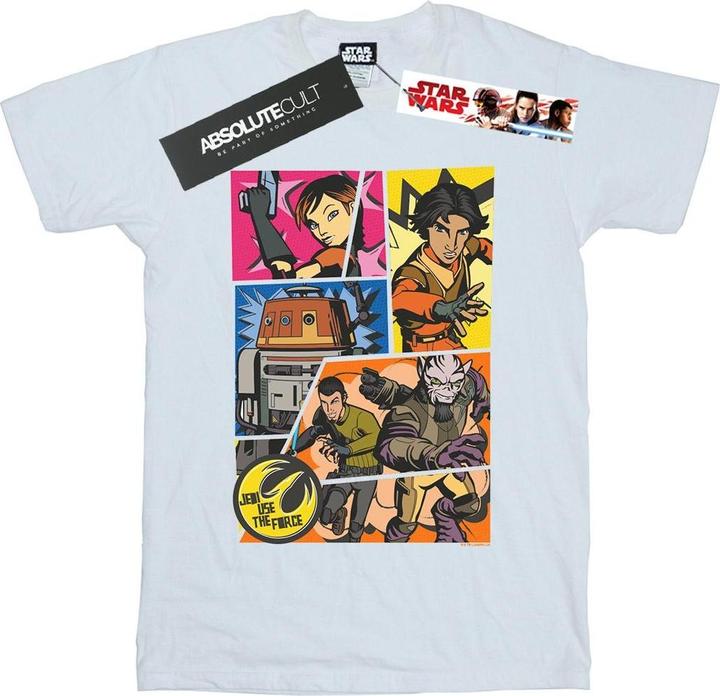 Image du produit Star Wars - T-shirt REBELS COMIC STRIP - Homme (XL)