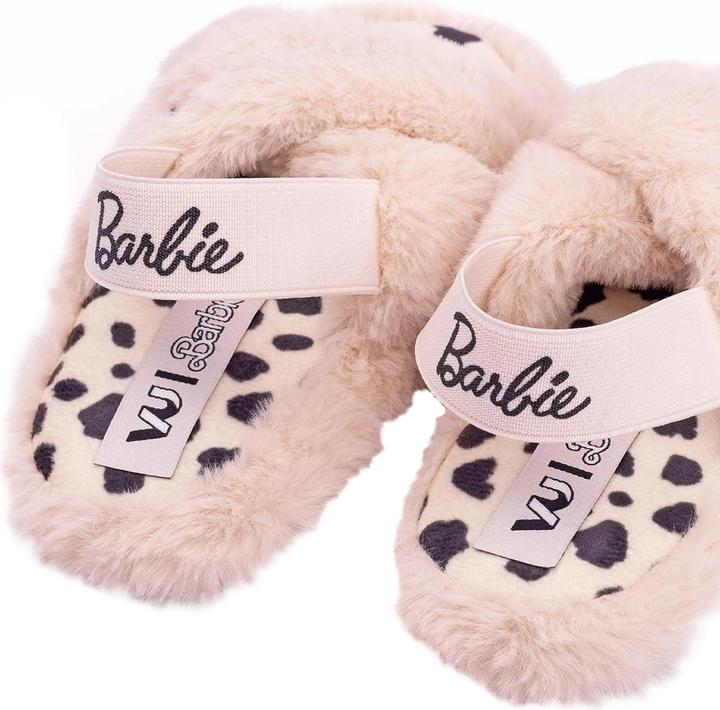 Produktbild Barbie Mädchen Hausschuhe Kunstfell (31)