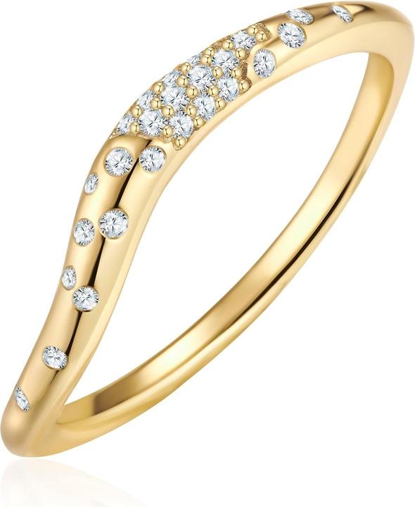 Actual product image Glanzstücke München Ladies ring - 37426 (58, 925 Silver)
