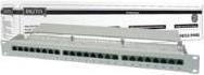Actual product image Digitus Patch Panel 48.3cm 19inch 24Port Cat5e STP shielded grey RAL7035 Cable installation with LSA