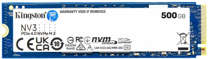 Immagine prodotto Kingston NV3 (500 GB, M.2 2230)