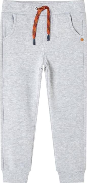 Actual product image VidaXL Children's tracksuit bottoms grey melange 92,Material: 92 (92)