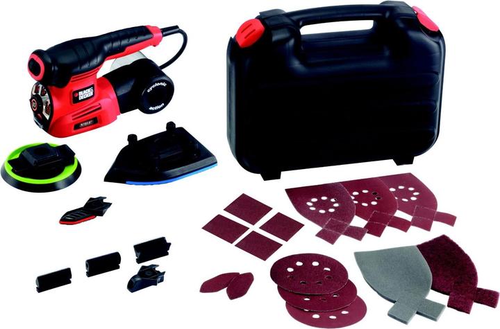 Black & Decker Autoselect® 4-in-1 Multisander KA280K (Multi sanders, 220 W)