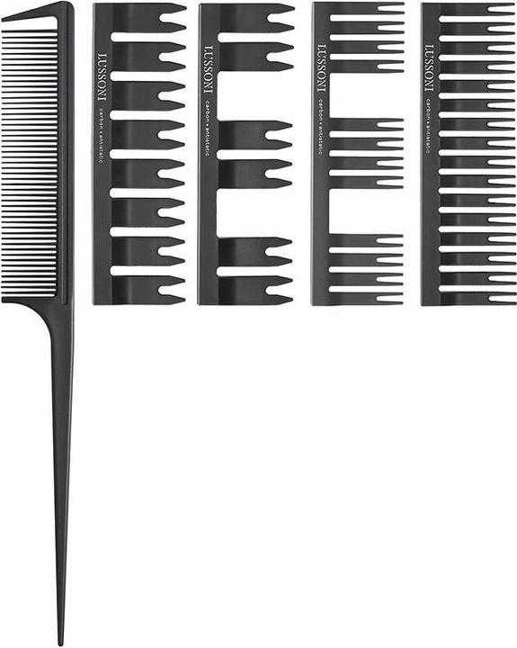 Actual product image Lussoni Hr Comb Dc 500 Dressing Comb Set