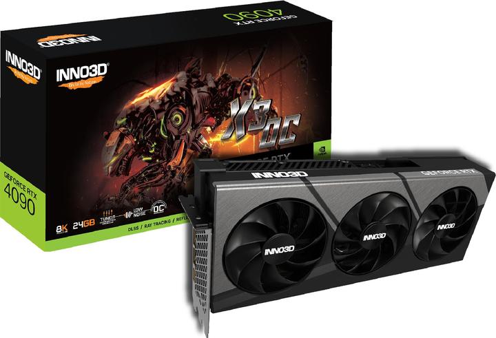 Inno3D GeForce RTX 4090 X3 OC NVIDIA GDDR6X (24 GB)