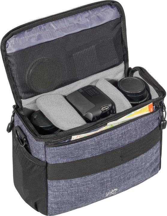 Produktbild Pedea Fashion grau Kompaktes Gehäuse Schwarz (Kamera Beutel)