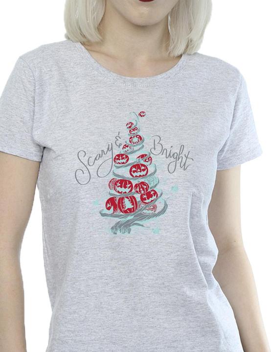 Image du produit Disney - T-shirt THE NIGHTMARE BEFORE CHRISTMAS SCARY & BRIGHT - Femme (XL)