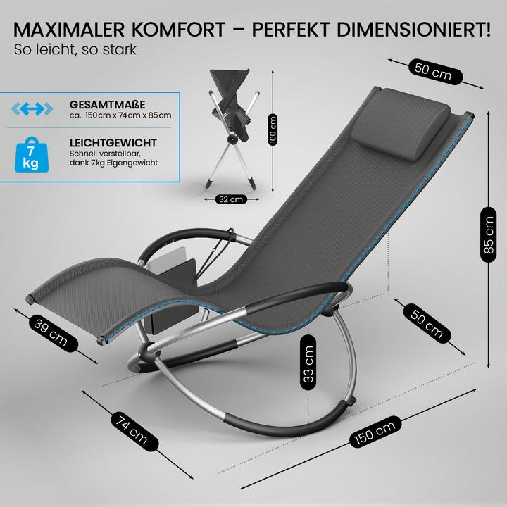 Produktbild Eloneo Relax-Schaukelliege (157 cm)