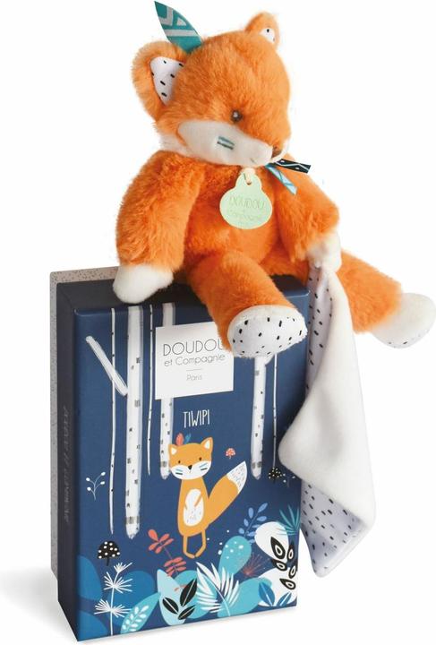 Actual product image Doudou et Compagnie Fox with cuddle cloth
