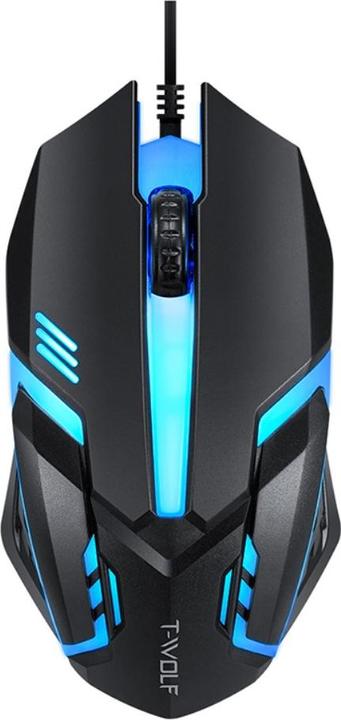 Produktbild Apfelkiste Gaming Combo 4in1: Maus, Headset, Tastatur & Mauspad – RGB QWERTY (Schwarz) (Eng. Int., Kabelgebunden)