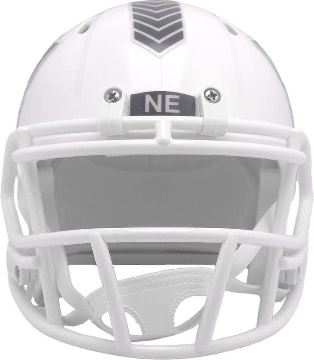 Actual product image Riddell Speed Mini Football Helm SALUTE New England Patriots