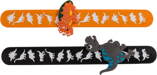 Produktbild Out of the blue Schnapp-Armband, Dinosaurier assortiert (21.50 cm, Silikon und PVC)