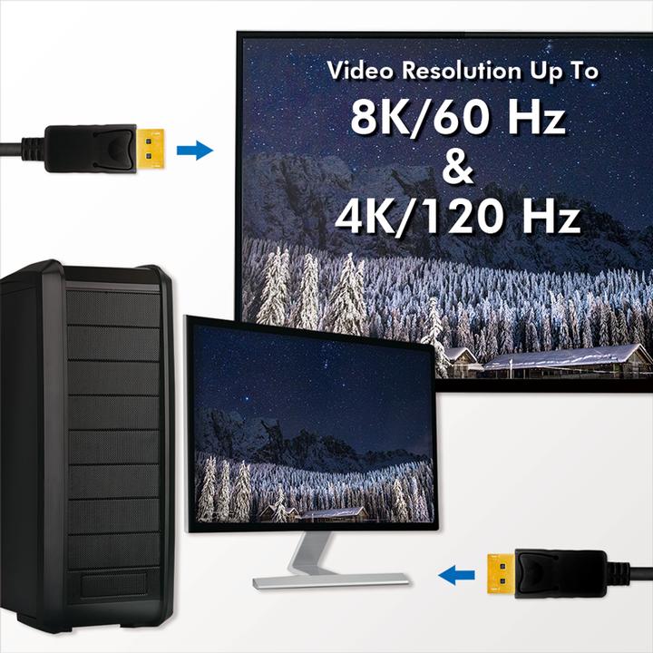 Actual product image LogiLink DisplayPort — DisplayPort (1 m, DisplayPort)