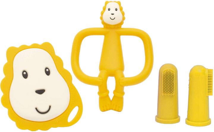 Matchstick Monkey Teether 'Ludo Lion' Starter Set 4 pieces