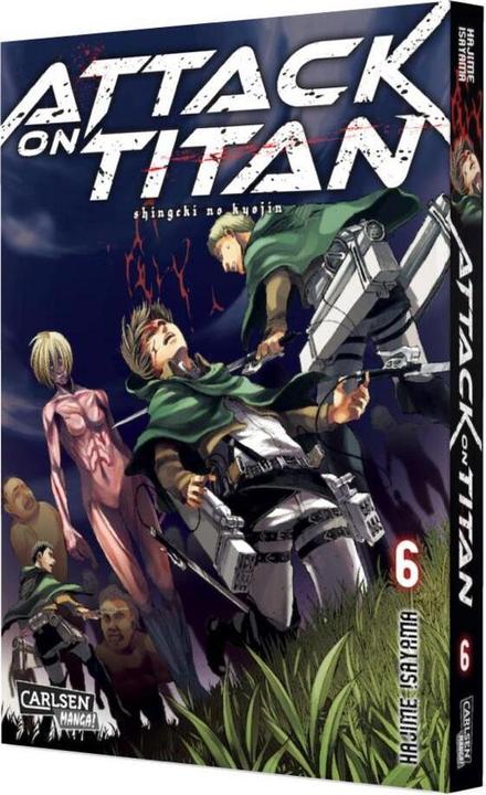 Productafbeelding Attack on Titan, Band 6 (Duits, Hajime Isayama, 2015)