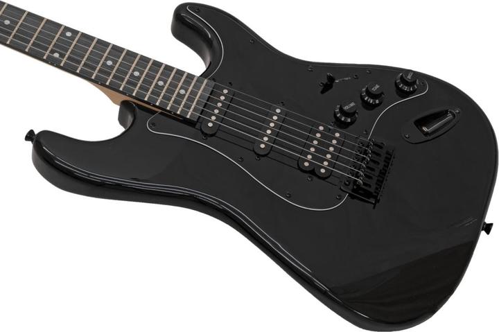 Produktbild Dimavery ST-312 E-Gitarre, schwarz/schwarz (E-Gitarre)