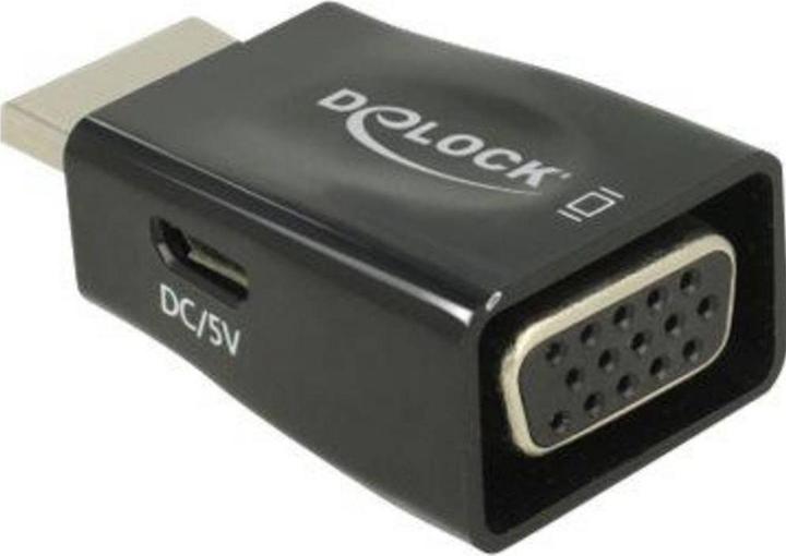 Image du produit Delock Adaptateur de moniteur HDMI-A à (VGA, 3.90 cm)