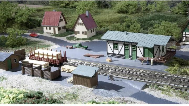 Actual product image Auhagen 14451 N Freight shed with loader