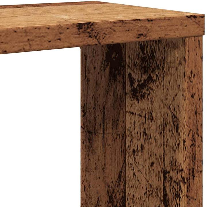 Immagine prodotto VidaXL Wandregal Hängeregal Regalwürfel Cube Lounge CD Regal 6Stk. Altholz-Optik (60 x 15 x 23 cm)