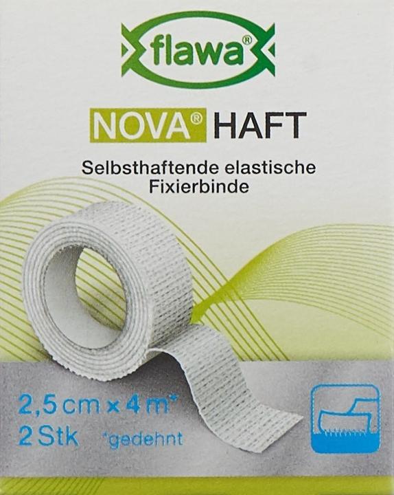 Actual product image Flawa Adhesive cohesive gauze bandage