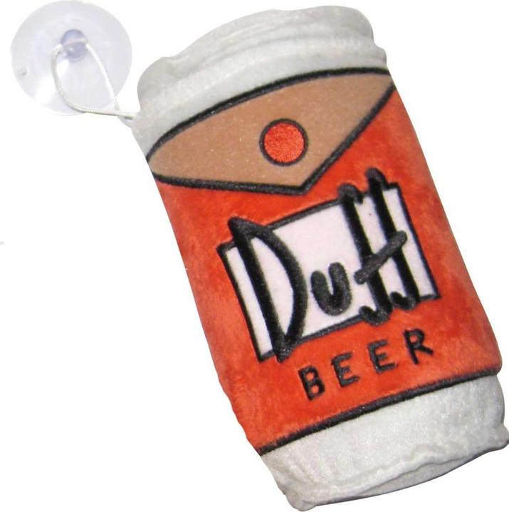Produktbild United Labels Simpsons Minikissen mit dem Saugnapf Duff Beer 18 cm (15 cm)