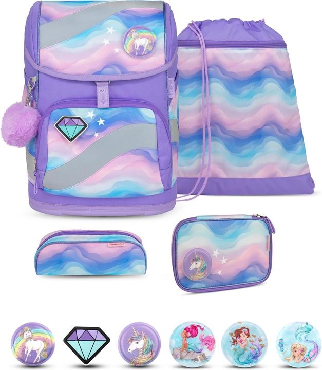 Produktbild Belmil SMARTY Schulrucksack-Set Rainbow Land (20 l)