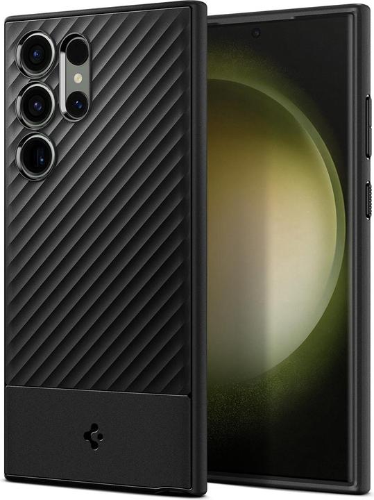 Produktbild Spigen Core Armor Case für S918B Samsung Galaxy S23 Ultra - black (Samsung Galaxy S23 Ultra)