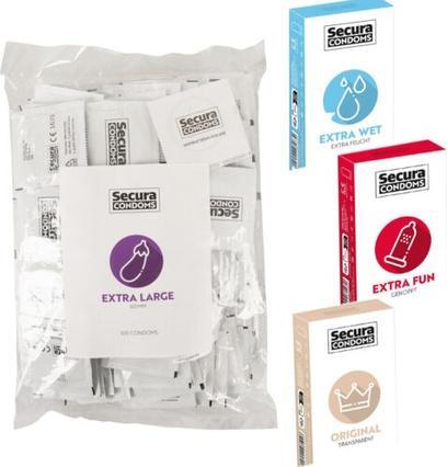 Actual product image Secura Extra Feel 100pcs Bag (100 pcs.)