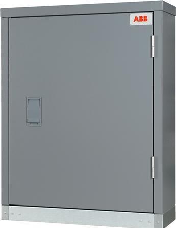 Produktbild ABB Metalskab Flexi-line 1000Skab HxBxT: 1120x850x315mmRAL 7015 mørkegrå