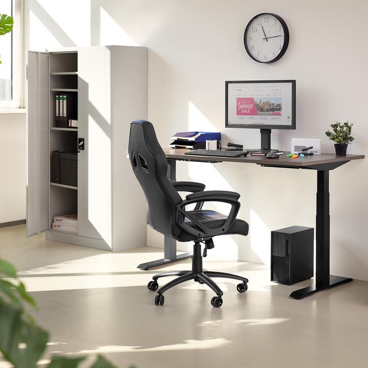 Image du produit tectake Armoire de classement (80 x 40 x 180 cm)