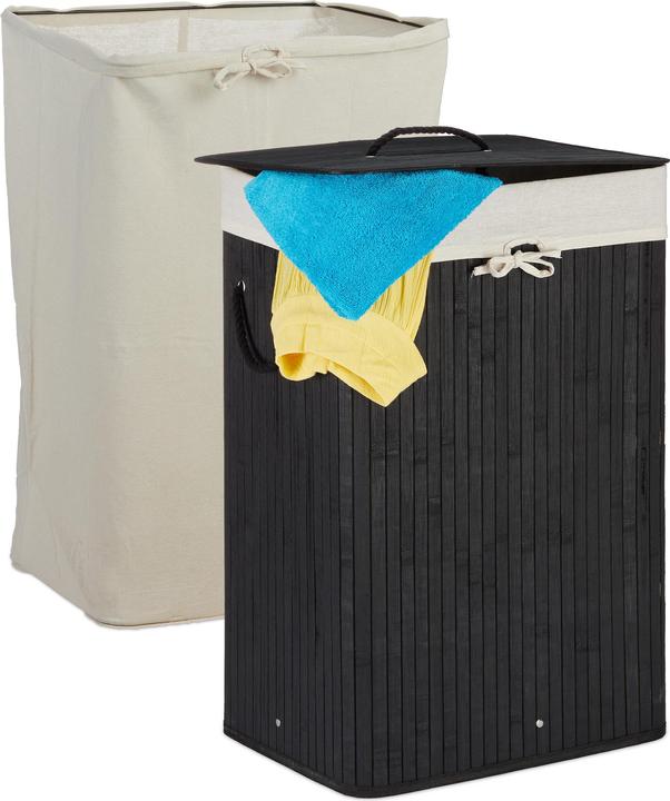 Image du produit Relaxdays Panier linge (80 l)