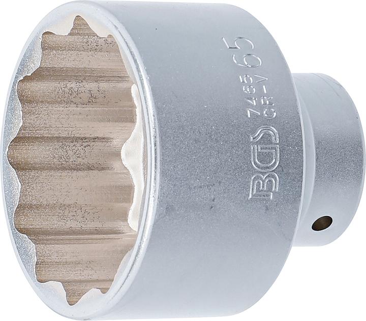 Actual product image BGS Socket, 12-Point 20 mm (3/4") Drive 65 mm (65 mm)