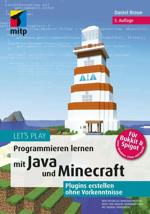 Produktbild Let‘s Play.Programmieren lernen mit Java und Minecraft (Deutsch, Braun, Daniel, 2023)