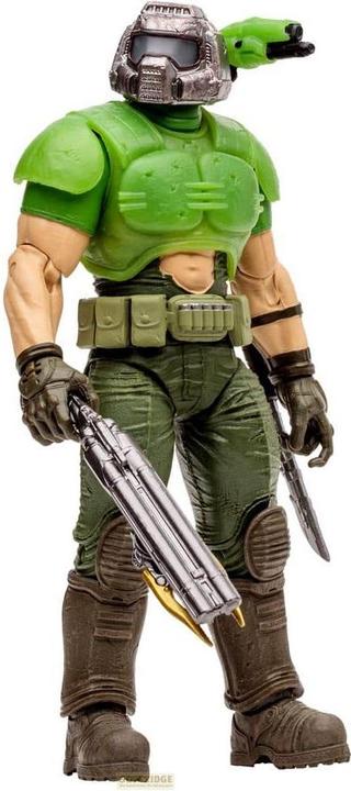 Image du produit McFarlane Doom Eternal figurine Doom Slayer Classic (Glow In The Dark Edition) Gold Label 18 cm