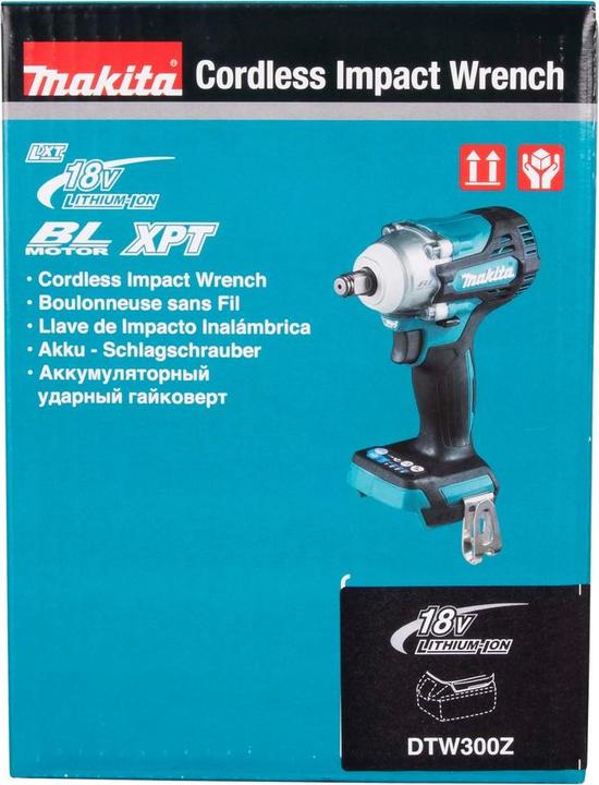 Actual product image Makita DTW300Z (Rechargeable battery operated)