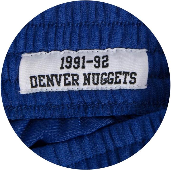 Actual product image Mitchell & Ness M&N NBA Swingman Shorts Denver Nuggets Road 91-92 - XL (XL)