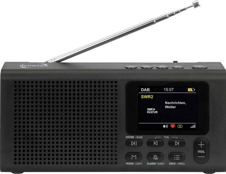 Actual product image Dynavox World receiver DAB+, FM Bluetooth®, DAB+ Black (FM, DAB+, Bluetooth)