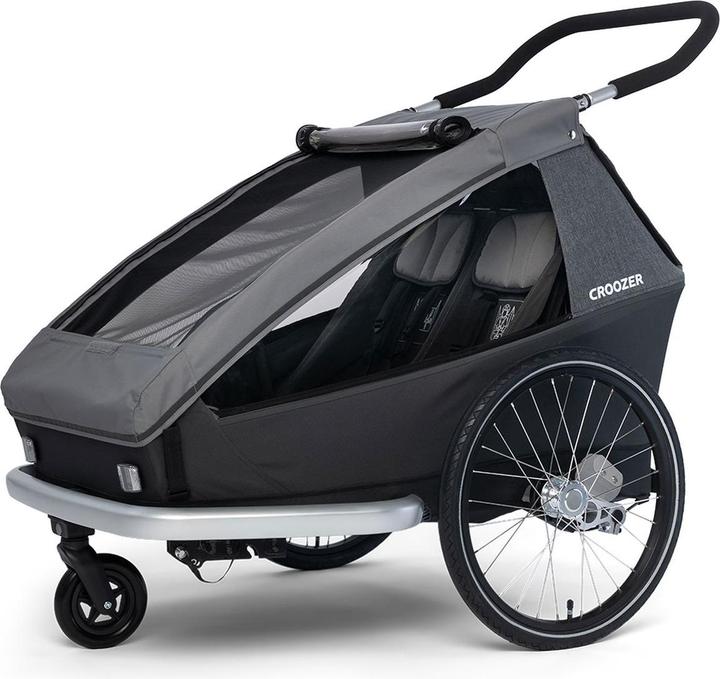 Croozer Kid Keeke 2 Mountain grey