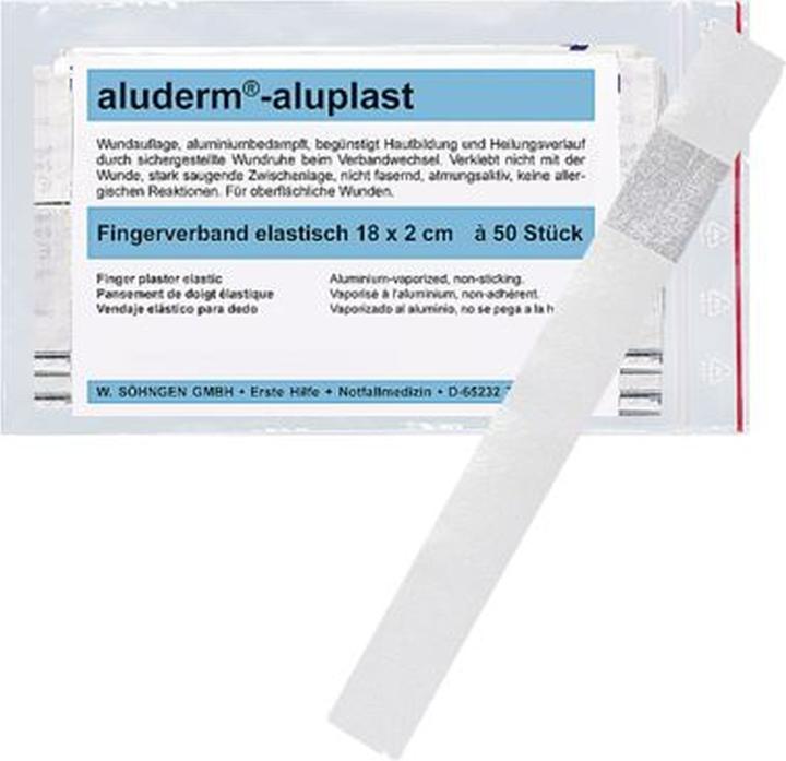 Image du produit Söhngen aluderm aluplast bandage élastique pour doigt 18x2cm, 50 pièces, à l'unité (50 x)