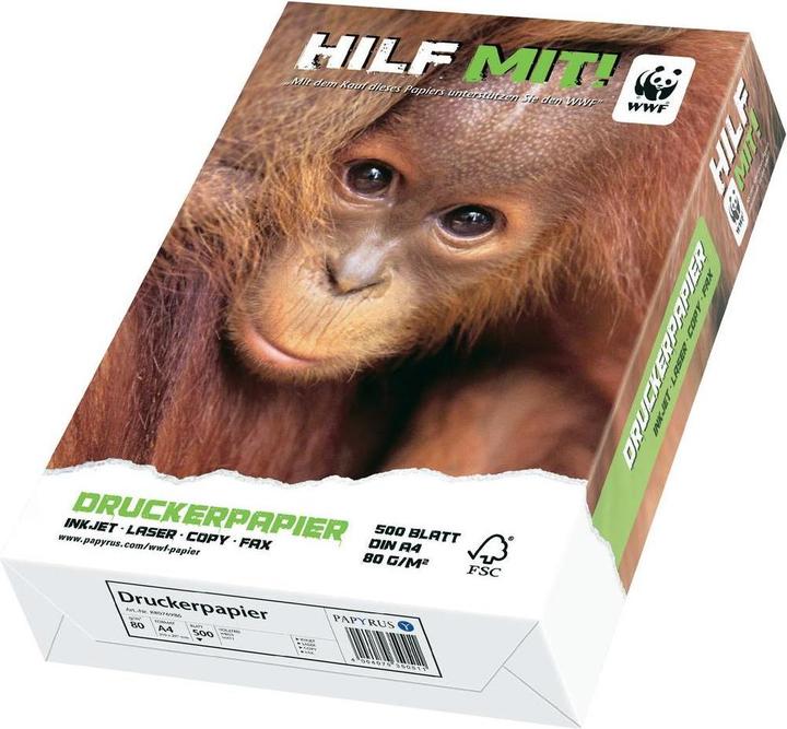 Papyrus WWF, 500 Blatt (80 g/m², 500 x, A4)