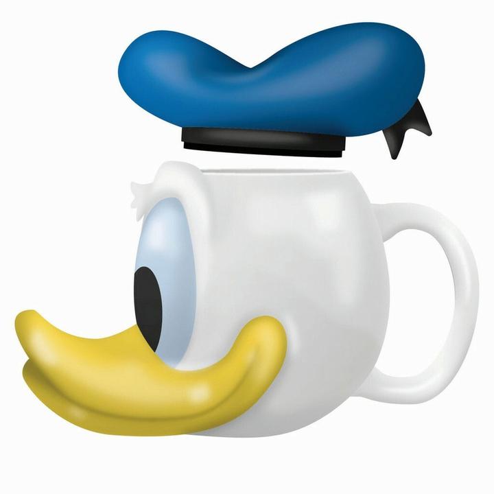 Immagine prodotto Disney: Tazza a forma di Topolino e Paperino con coperchio