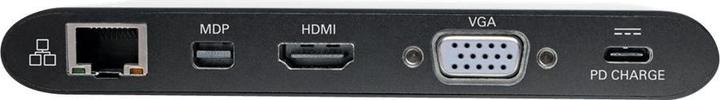 Produktbild Eaton Tripp Lite Series USB-C Laptop Docking Station Type-C HDMI VGA Thunderb 3black (USB-C, 4 Ports)