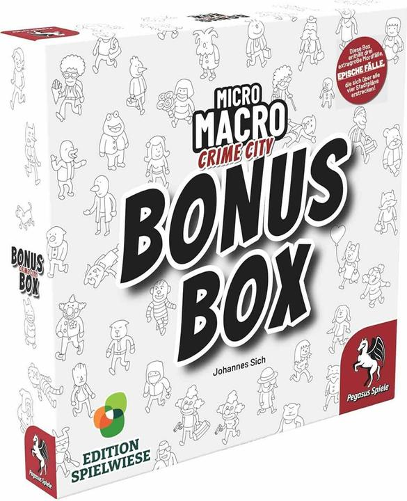 Image du produit Pegasus MicroMacro : Crime City - Bonus Box (Allemand)