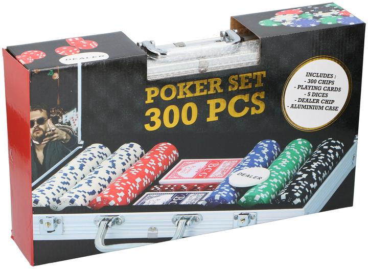 Champ Poker Set 300tlg mit Aluminiumkoffer (Deutsch, Englisch)